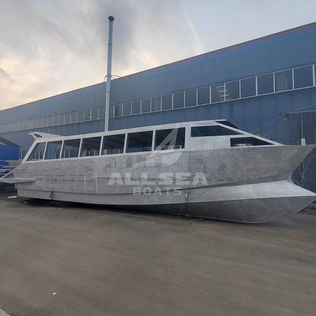 ALLSEA 15m 50 Seats Aluminum Catamaran Passenger Ship Boat Ferry Boat with Inboard Engine for Sale